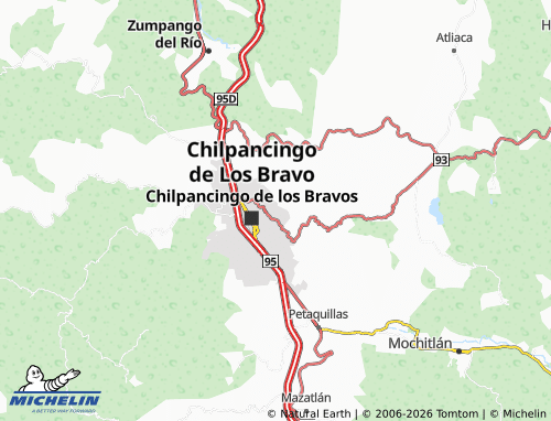 Mapa MICHELIN Plutarco Elías Calles - ViaMichelin