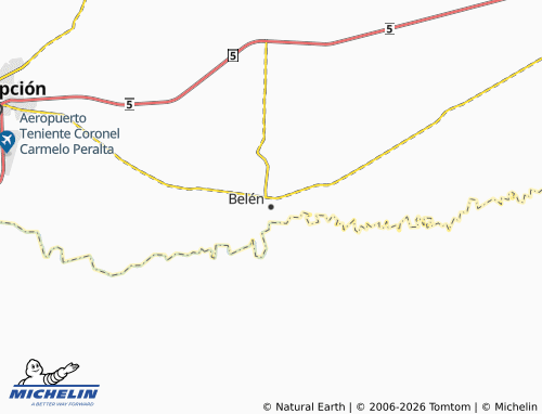 Mappa MICHELIN Belén - ViaMichelin