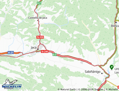 Mappa MICHELIN Baraguás - ViaMichelin