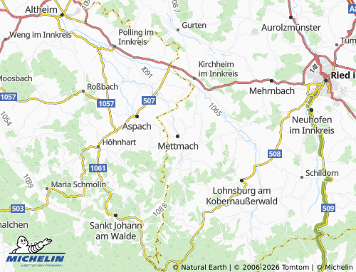 MICHELIN Mettmach map - ViaMichelin
