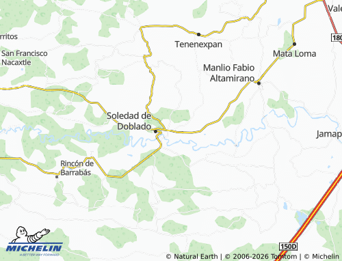 Mapa MICHELIN La Huerta - ViaMichelin