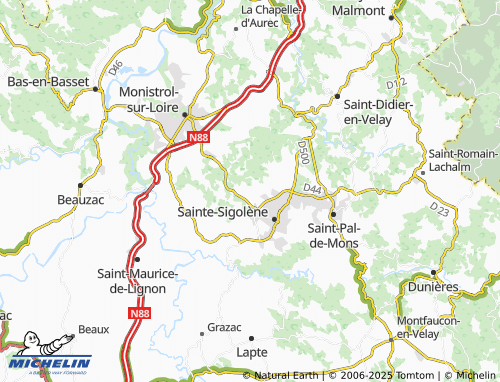 Mapa MICHELIN Reveyrolles - ViaMichelin
