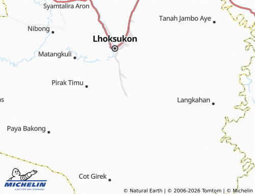 Mapa MICHELIN Mns Teungoh Lt - ViaMichelin