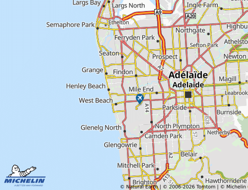 Kaart MICHELIN Fulham - ViaMichelin