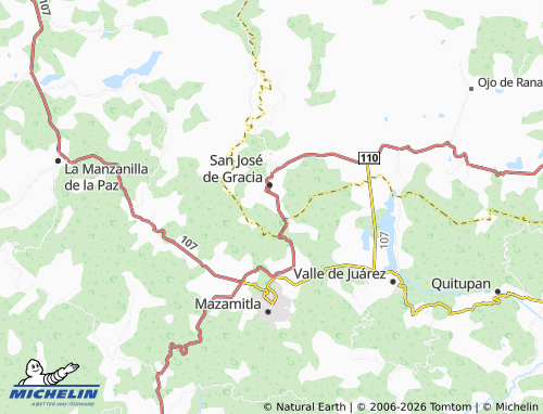 Mapa MICHELIN El Mirador - ViaMichelin