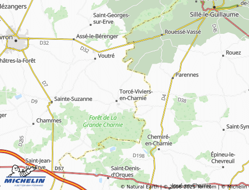 Mapa MICHELIN Bouille - ViaMichelin