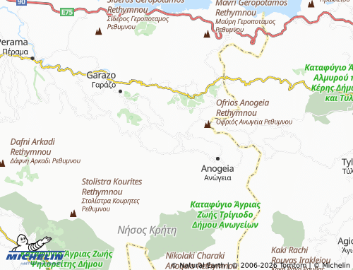 MICHELIN Axos map - ViaMichelin