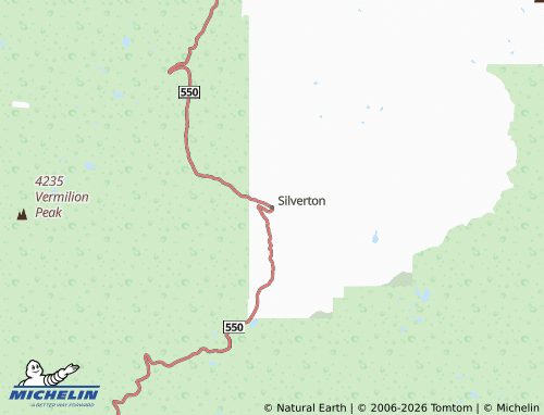 Mappa MICHELIN Silverton - ViaMichelin