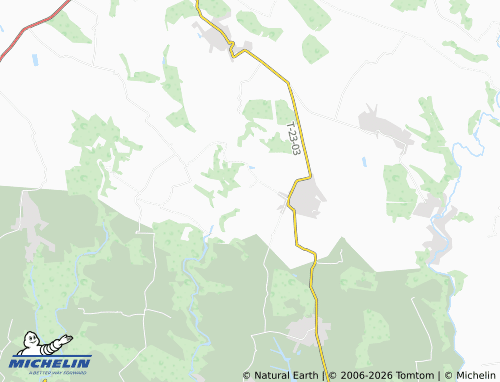 MICHELIN Lipyny map - ViaMichelin