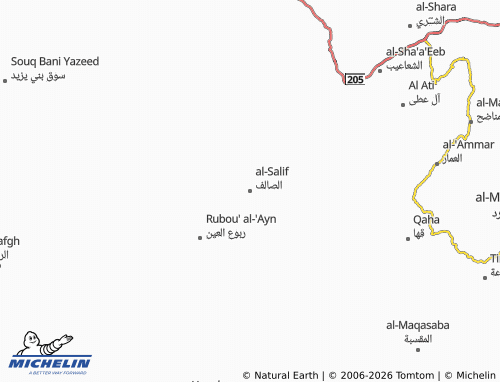 Carte MICHELIN al-Salif - ViaMichelin
