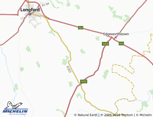 MICHELIN Ardagh map - ViaMichelin
