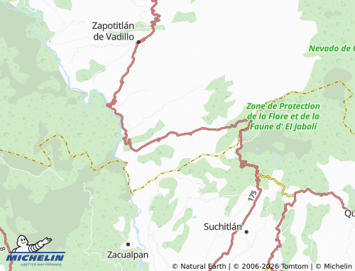 Mappa MICHELIN San José del Carmen - ViaMichelin