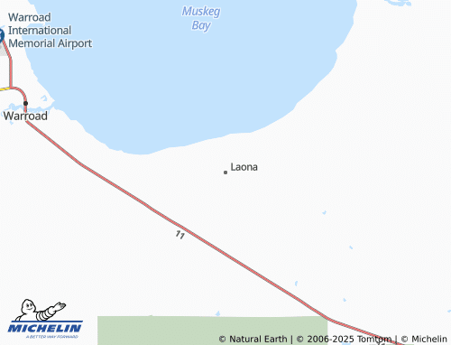 MICHELIN Laona map - ViaMichelin