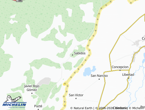 Mappa MICHELIN Sabidos - ViaMichelin
