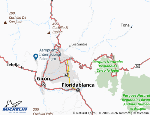 Mappa MICHELIN San José - ViaMichelin