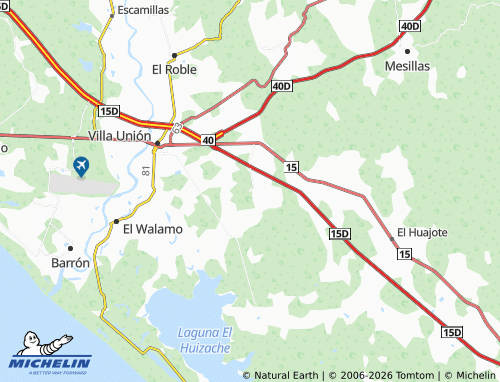Mappa MICHELIN El Aguaje de Costilla - ViaMichelin