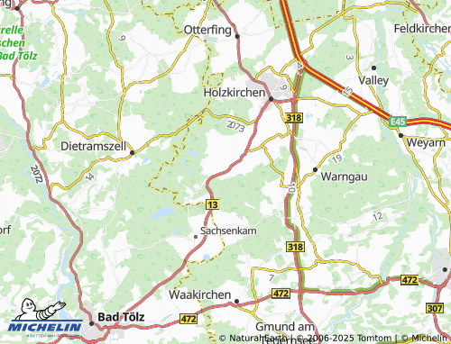 MICHELIN Kurzenberg map - ViaMichelin