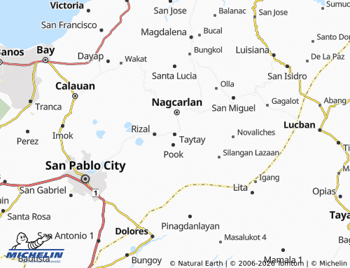 MICHELIN Taytay map - ViaMichelin