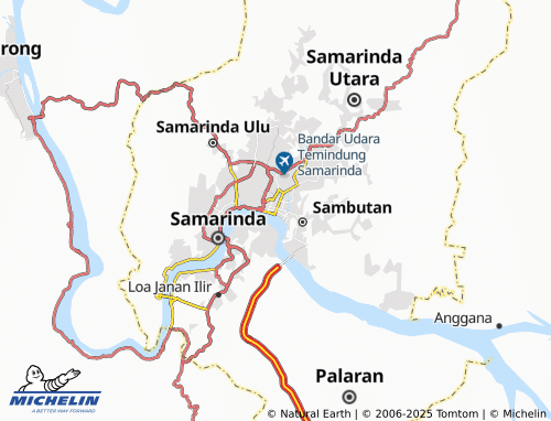 MICHELIN Pelabuhan map - ViaMichelin