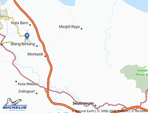 MICHELIN Mesalee map - ViaMichelin