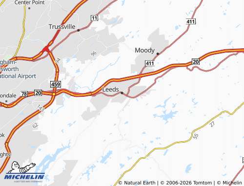Mappa MICHELIN Leeds - ViaMichelin