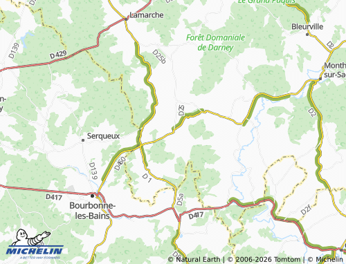 Mappa MICHELIN Ainvelle - ViaMichelin