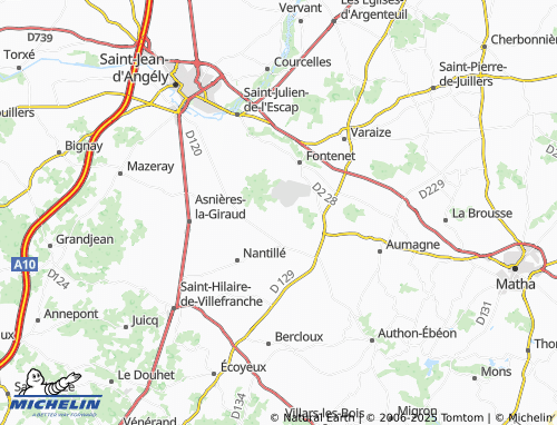 MICHELIN La Combe map - ViaMichelin