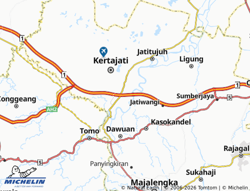 Carte MICHELIN Sukawana - ViaMichelin