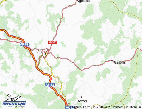 MICHELIN Maceira (San Martiño) map - ViaMichelin