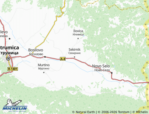 Mapa MICHELIN Sekirnik - ViaMichelin