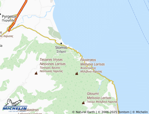 MICHELIN Karitsa map - ViaMichelin