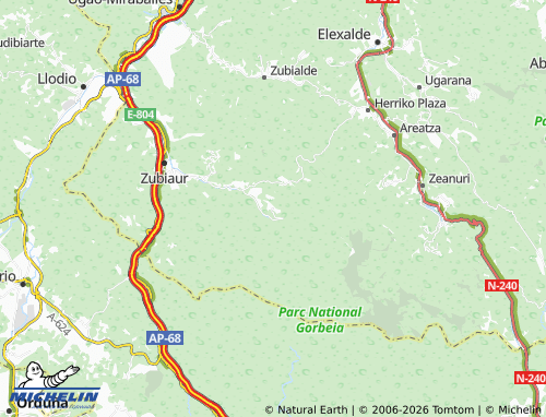MICHELIN Urigoiti map - ViaMichelin