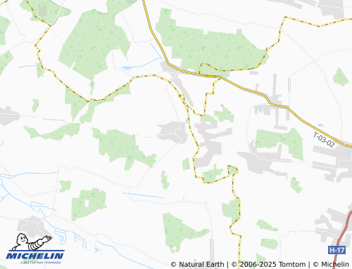 MICHELIN-Landkarte Luchytsi - ViaMichelin