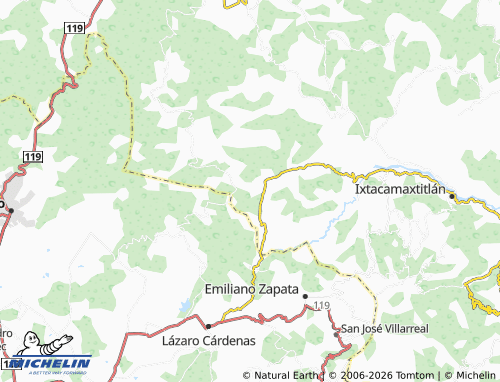 MICHELIN La Mesa map - ViaMichelin