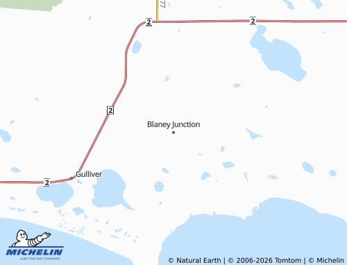 Carte MICHELIN Blaney Junction - ViaMichelin