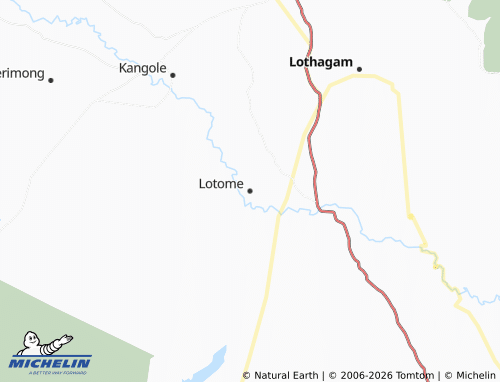 Carte MICHELIN Lotome - ViaMichelin