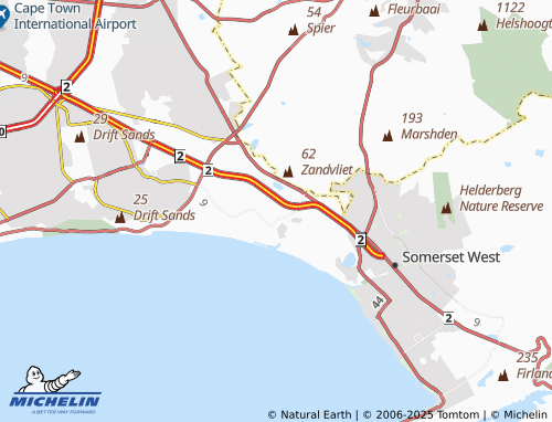 MICHELIN Deaconville map - ViaMichelin