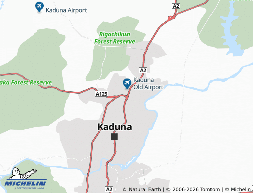 Mappa MICHELIN Ungwan Jatau - ViaMichelin