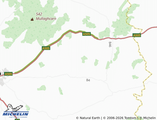 MICHELIN Loughmacrory map - ViaMichelin