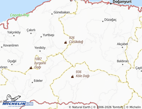 Mappa MICHELIN Gürmüdü - ViaMichelin