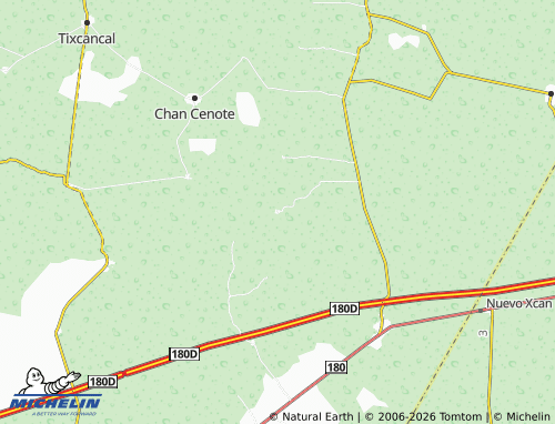 MICHELIN San Juan Chén map - ViaMichelin