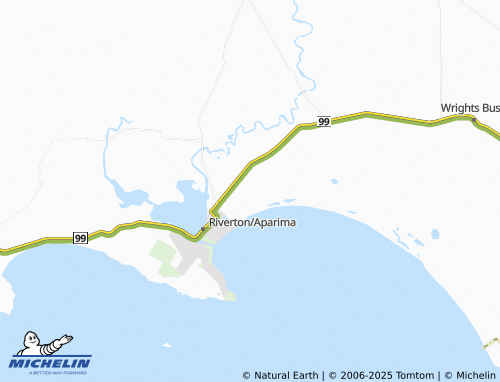 MICHELIN Otaitai Bush map - ViaMichelin