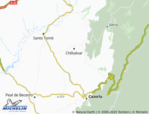 MICHELIN Almansas map - ViaMichelin