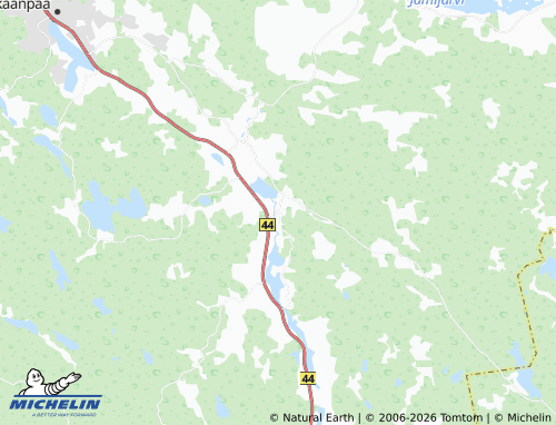 MICHELIN Vihteljärvi map - ViaMichelin