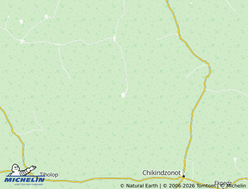 MICHELIN Xkalakdzonot map - ViaMichelin