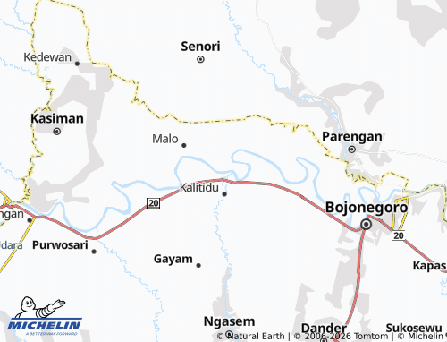Carte MICHELIN Tanggir - ViaMichelin