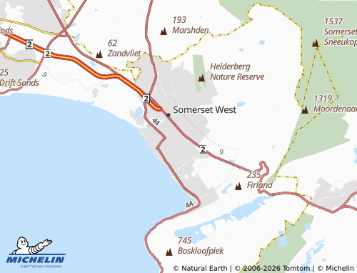 Mapa MICHELIN Asanda - ViaMichelin