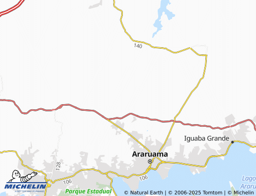 MICHELIN Morro Grande map - ViaMichelin