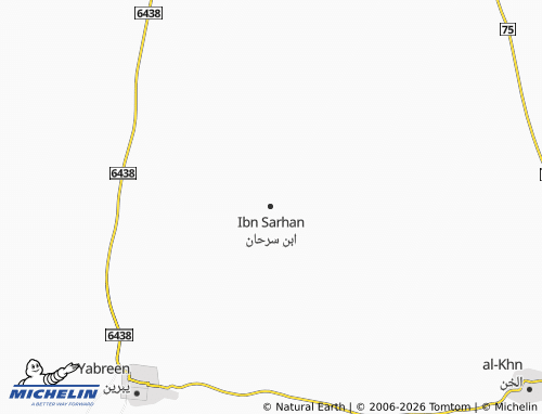 MICHELIN-Landkarte Ibn Sarhan - ViaMichelin
