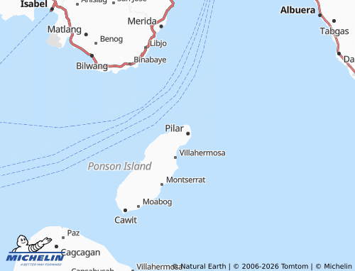 Mappa MICHELIN Upper Poblacion - ViaMichelin